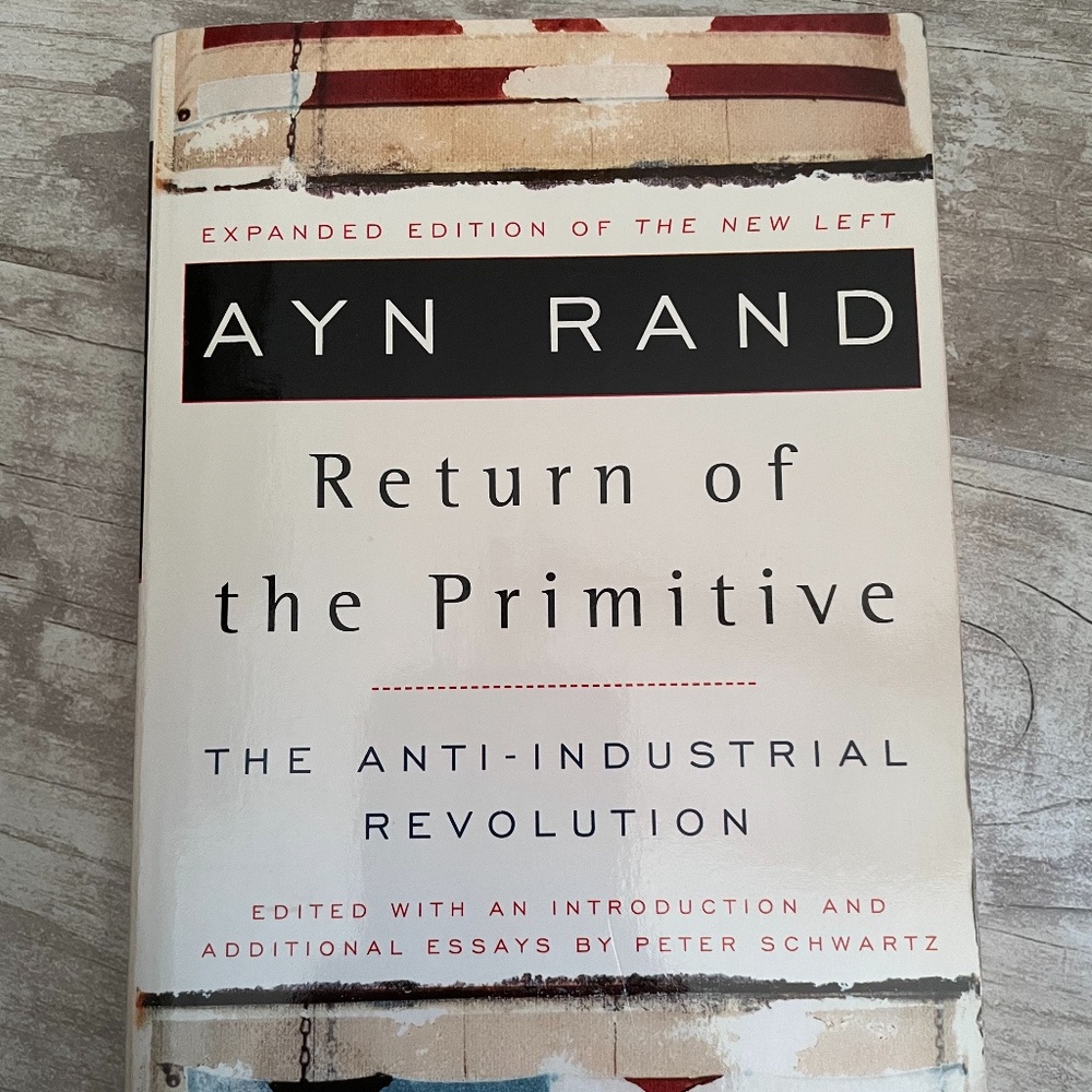 ⭐️3/$15⭐️ Ayn Rand - Return of the Primitive